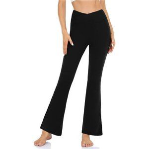 Women’s Yoga Pants Flare Leggings for Women High Waisted Crossover Workout
